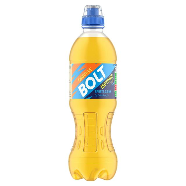 Sainsbury's 500ml Orange Bolt Isotonic Sports Drink