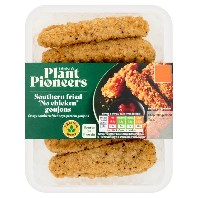 Sainsbury's Plant Pioneers Southern Fried 'No Chicken' Goujons 190g