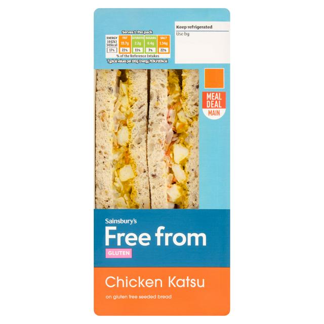 Sainsbury's Gluten Free Katsu Chicken Sandwhich