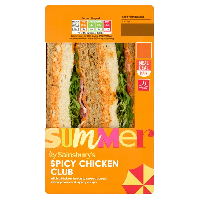 Sainsbury's Summer Spicy Chicken Club