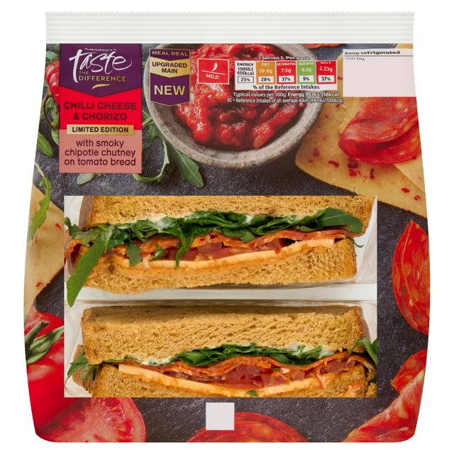 Sainsbury's Taste the Difference Limited Edition Chilli Cheese & Chorizo
