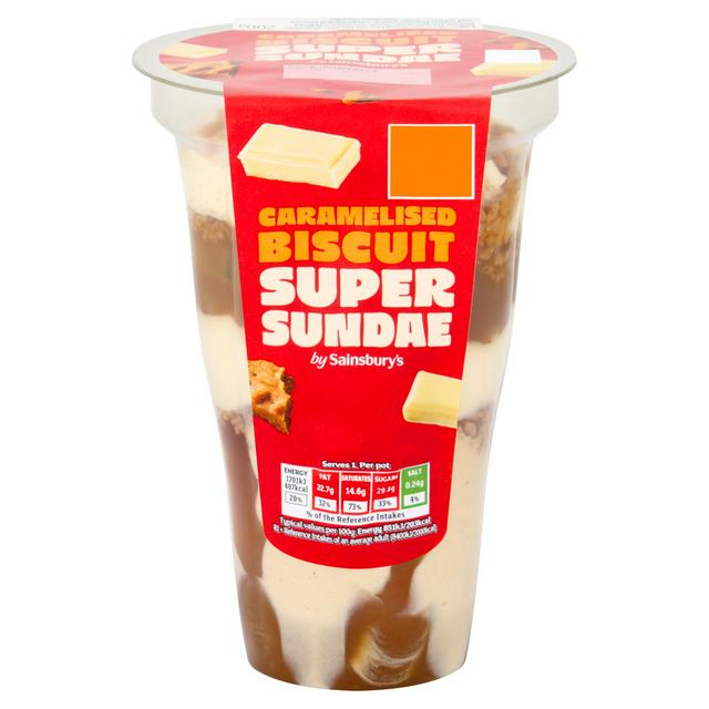 Sainsbury's Loaded 200g Super Sundae Caramelised Biscuit