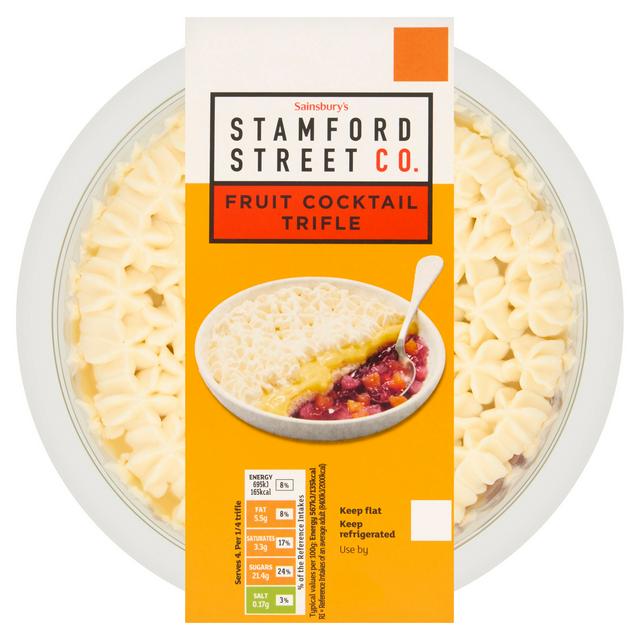 Stamford Street Co. 490g Fruit Cocktail Trifle