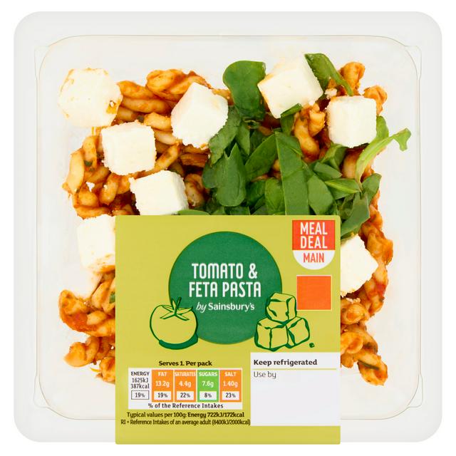 Sainsbury's Tomato & Feta Pasta 225g
