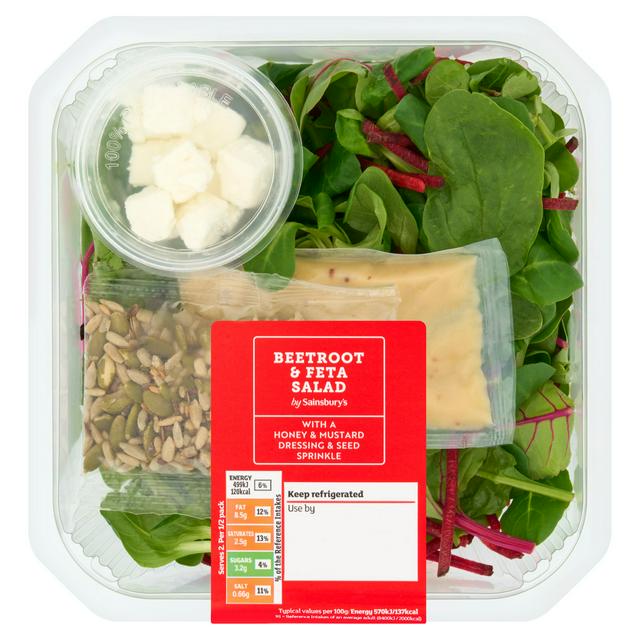 Sainsbury's 175g Beetroot & Feta Salad