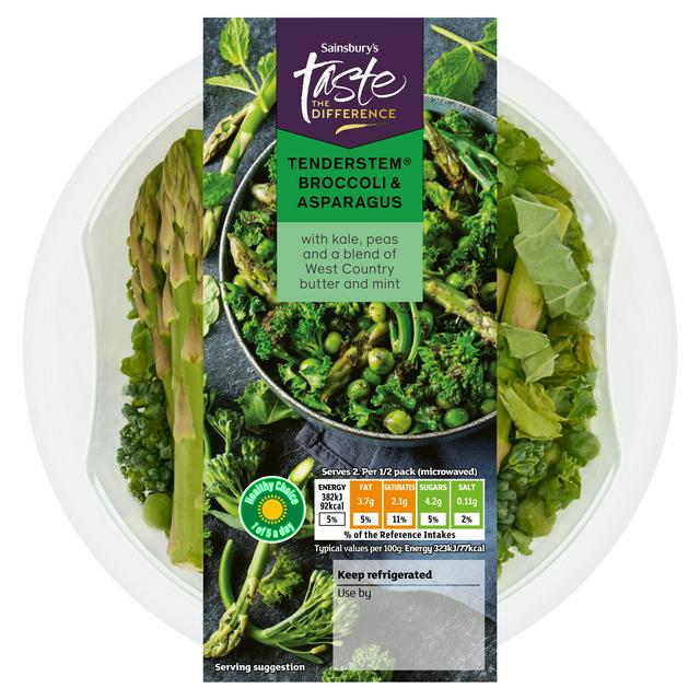 Sainsbury's Taste the Difference Tenderstem Broccoli & Asparagus 260g