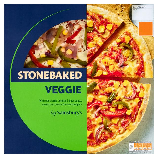 Sainsbury's Stonebaked 315g Vegetable Pizza