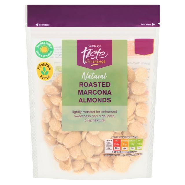 Sainsbury's 150g Natural Roasted Marcona Almonds, Taste the Difference