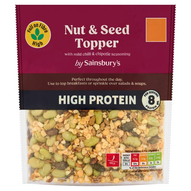 Sainsbury's 200g Nut & Seed Topper with Mild Chilli & Chipotle Seasoning