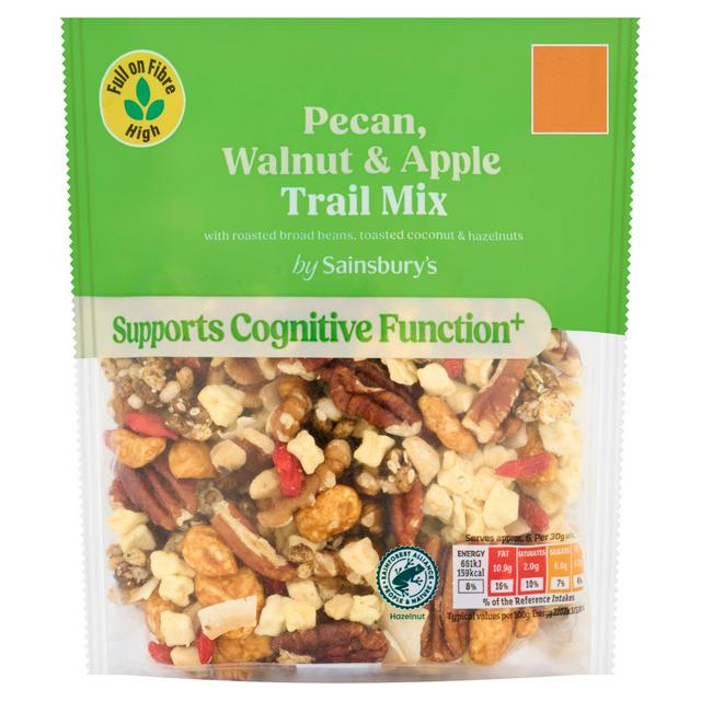 Sainsbury's 200g Pecan, Walnut & Apple Trail Mix