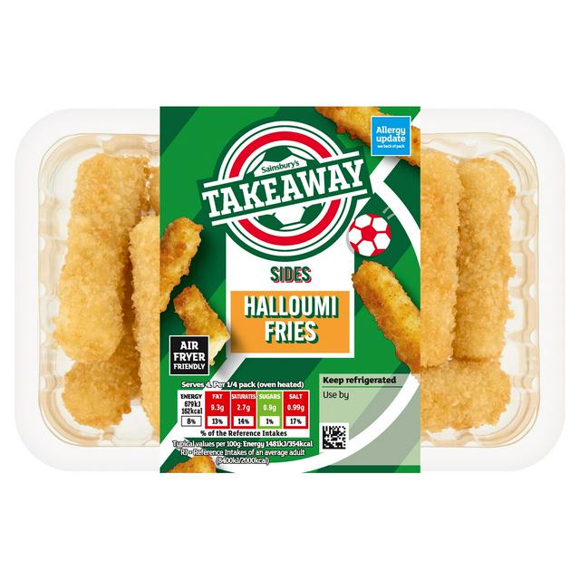 Sainsbury's 12 Breaded Halloumi Fries 204g