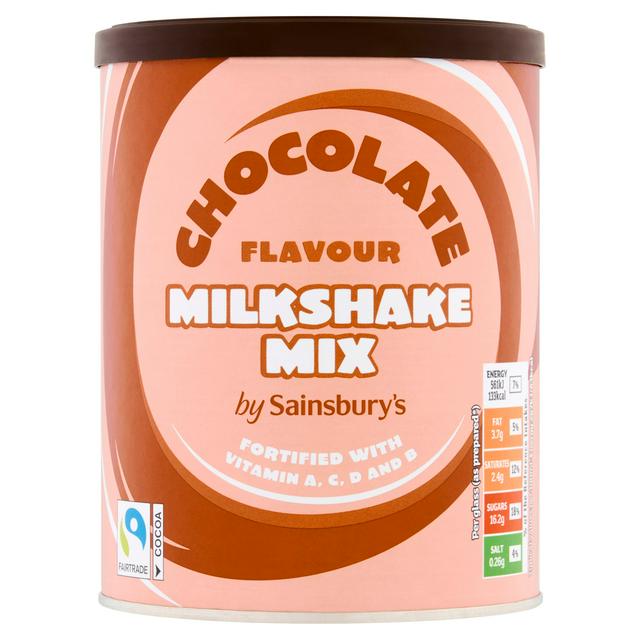 Sainsbury's 300g Chocolate Flavour Milkshake Mix
