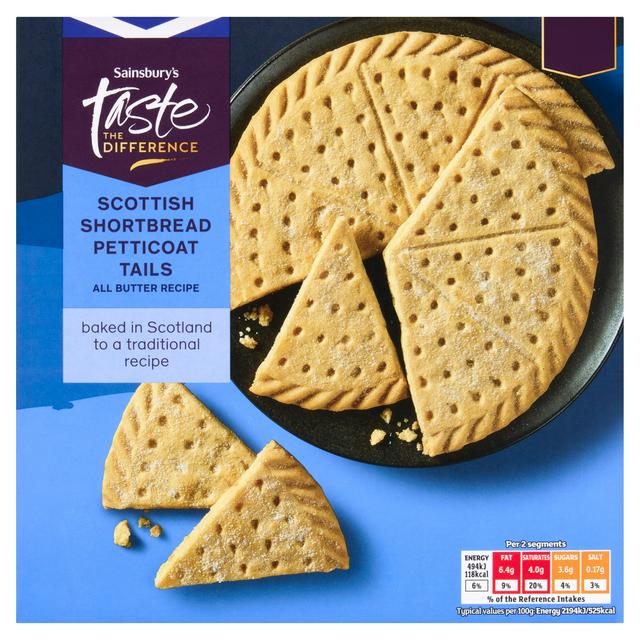 Sainsbury's 360g Scottish Shortbread Petticoat Tails, Taste the Difference