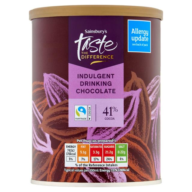 Sainsbury's 300g Indulgent Drinking Chocolate, Taste the Difference