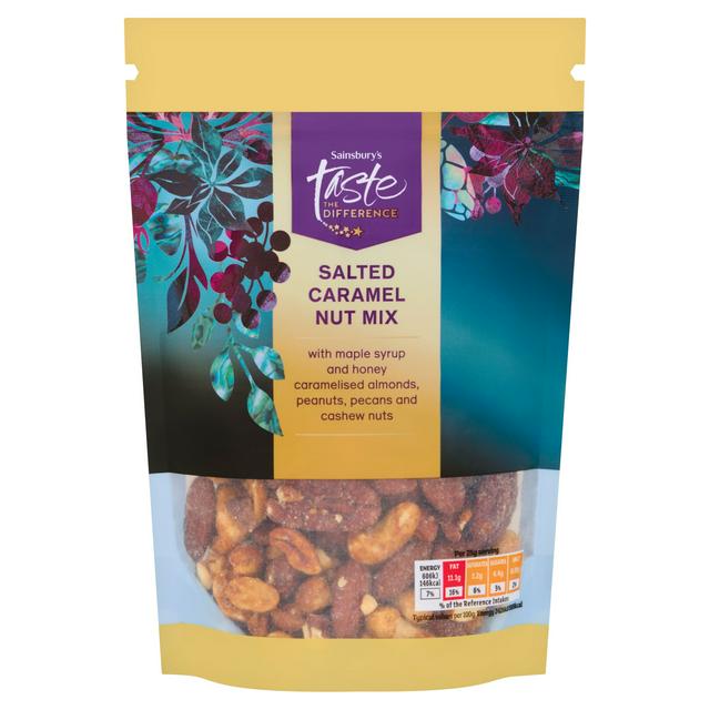 Sainsbury's 175g Salted Caramel Nut Mix, Taste the Difference