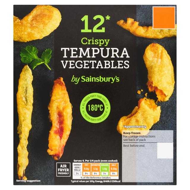 Sainsbury's 12 x Crispy Tempura Vegetables 200g