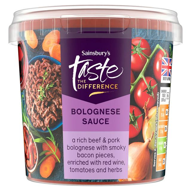 Sainsbury's 350g Bolognese Pasta Sauce, Taste the Difference