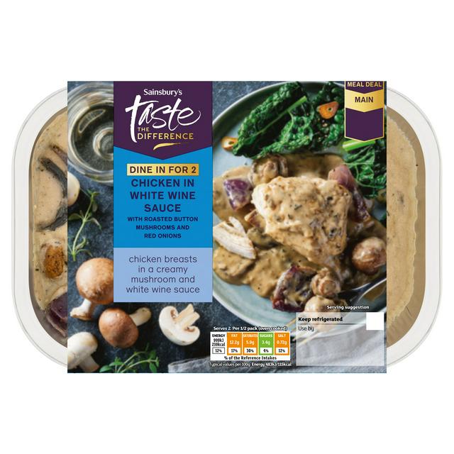 Sainsbury's 450g Dine in Chicken Forestier, Taste the Difference