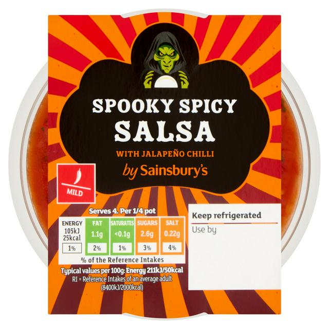 Sainsbury's 200g Spooky Spicy Salsa with Jalapeño Chilli