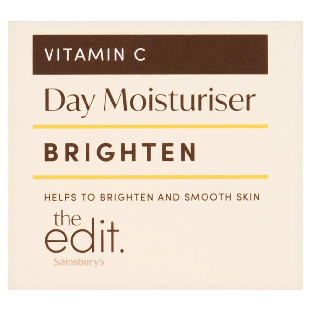 Sainsbury's 50ml the Edit Brighten Vitamin C Day Moisturiser