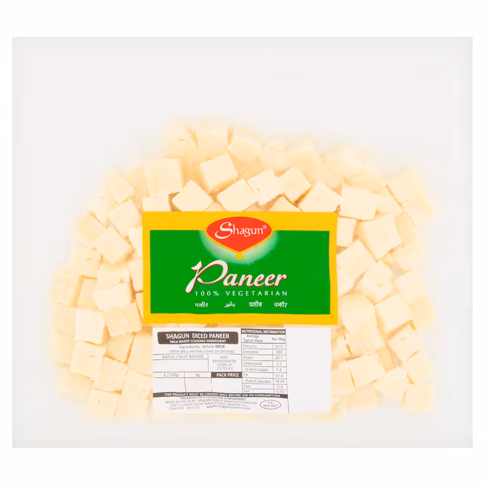 Shagun Diced Paneer Cheese 500G