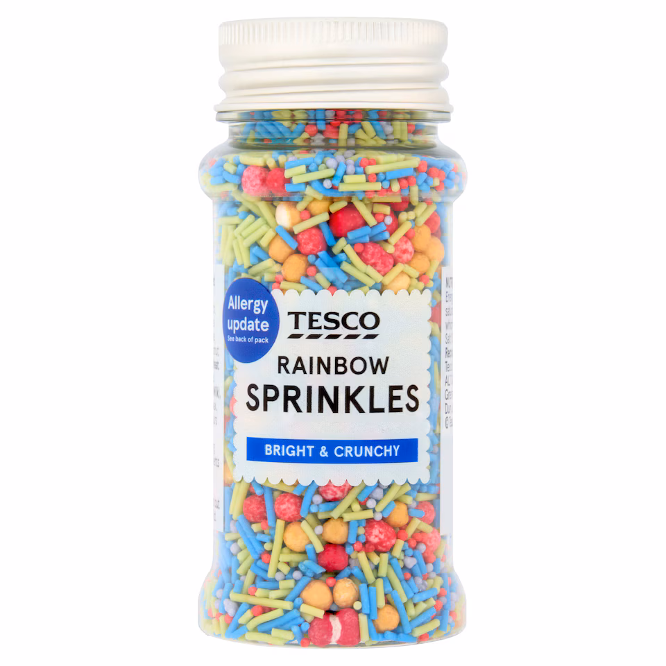 Tesco Rainbow Sprinkles 70g