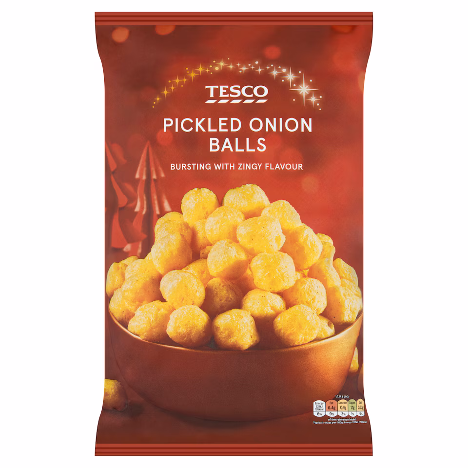 Tesco Pickled Onion Balls 150g