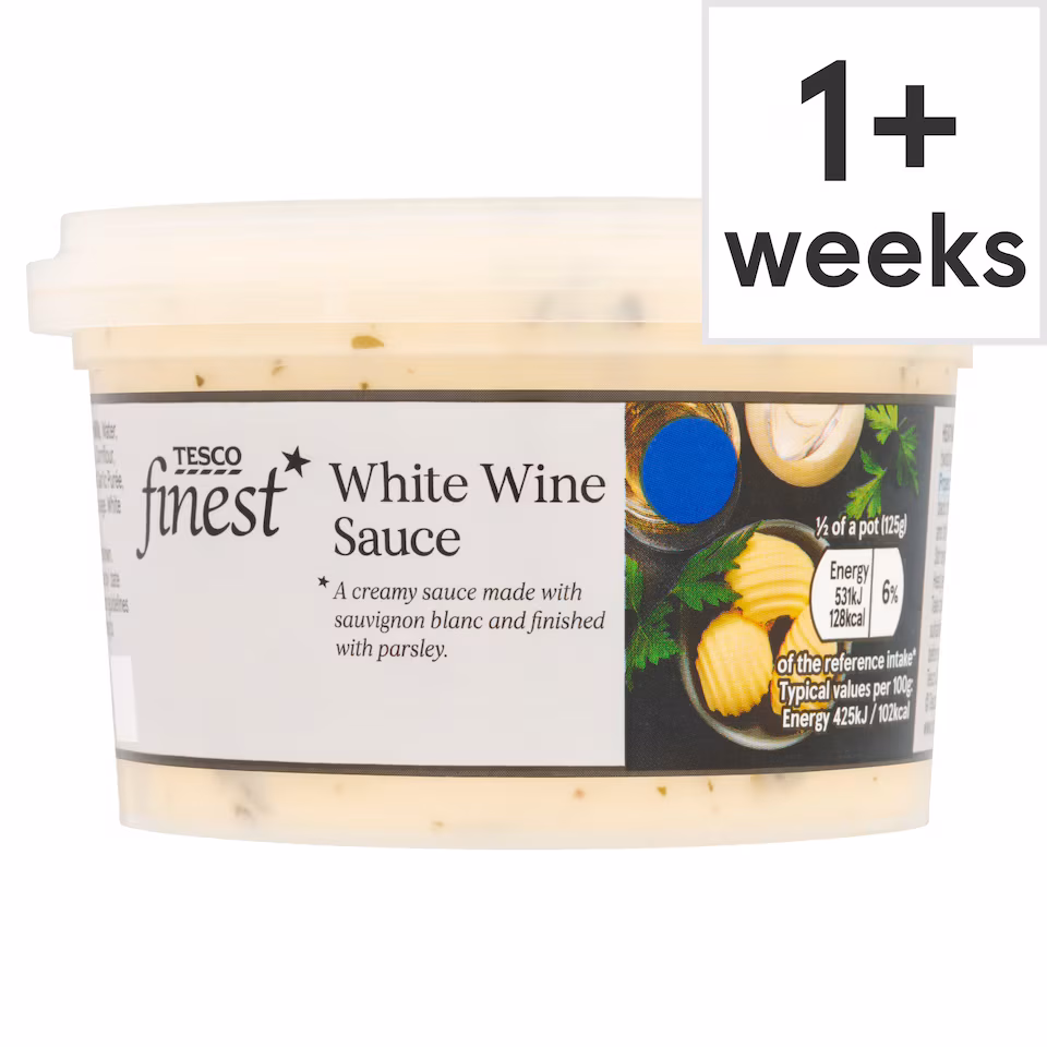 Tesco Finest White Wine Sauce 250g