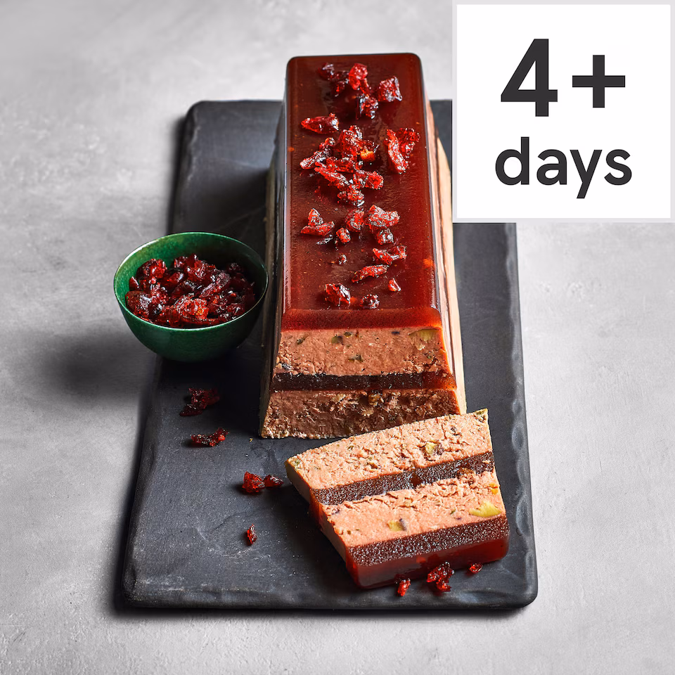 6. Tesco Finest Three Bird Pâté 375g (Serves 10)
