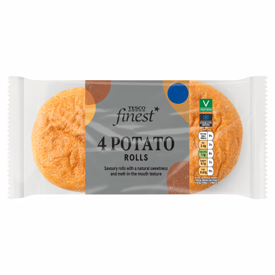 Tesco Finest 4 Potato Rolls