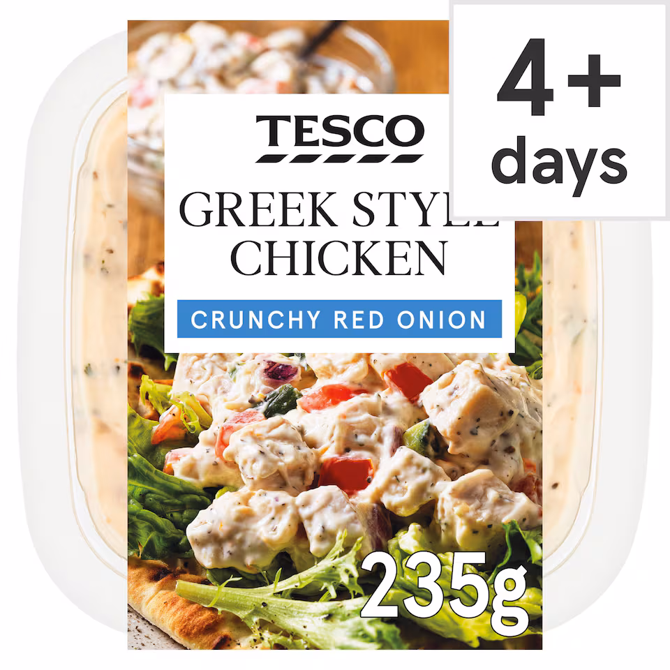 Tesco Greek Style Chicken Sandwich Filler 235g