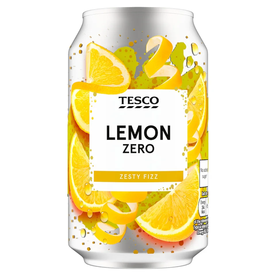 Tesco Lemon Zero 330ml