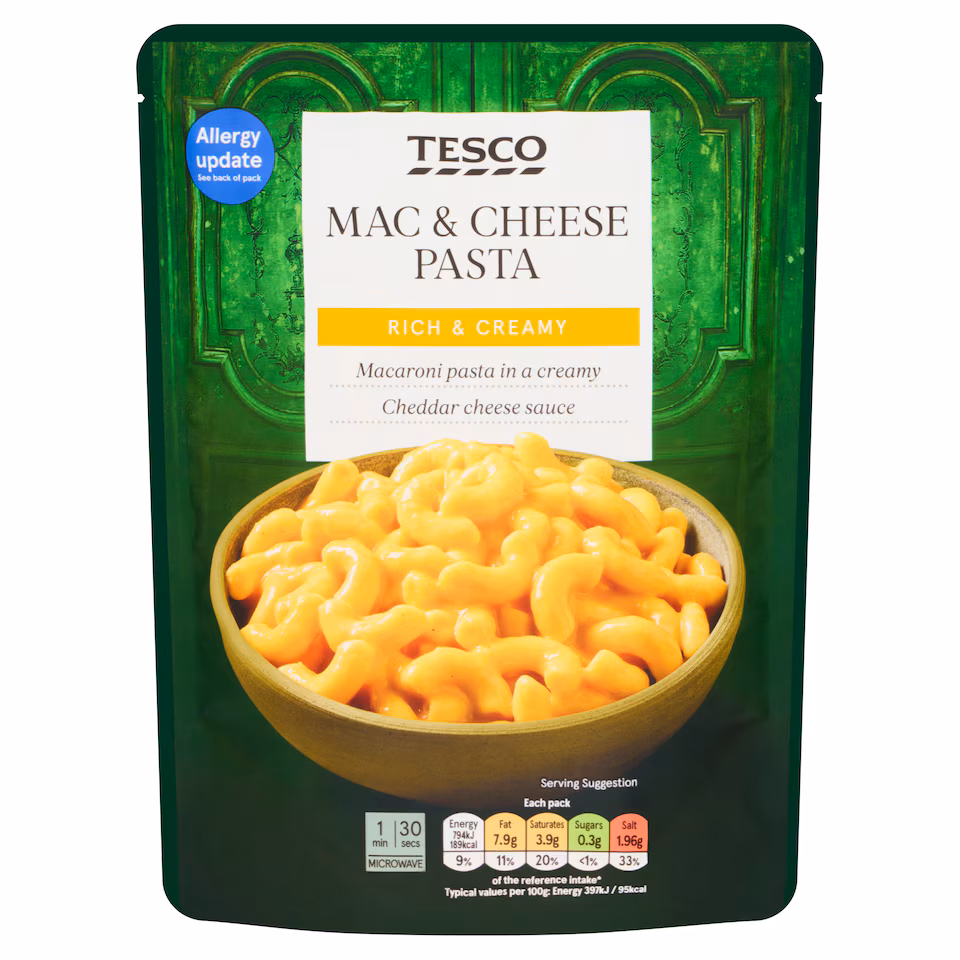 Tesco Mac & Cheese Pasta 200g