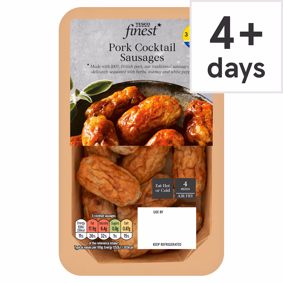 Tesco Finest Pork Cocktails 225g