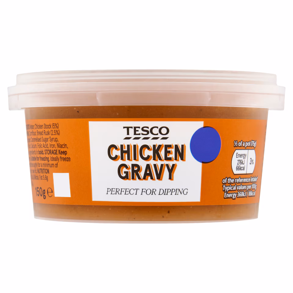 Tesco Breaded Chicken Gravy 150g