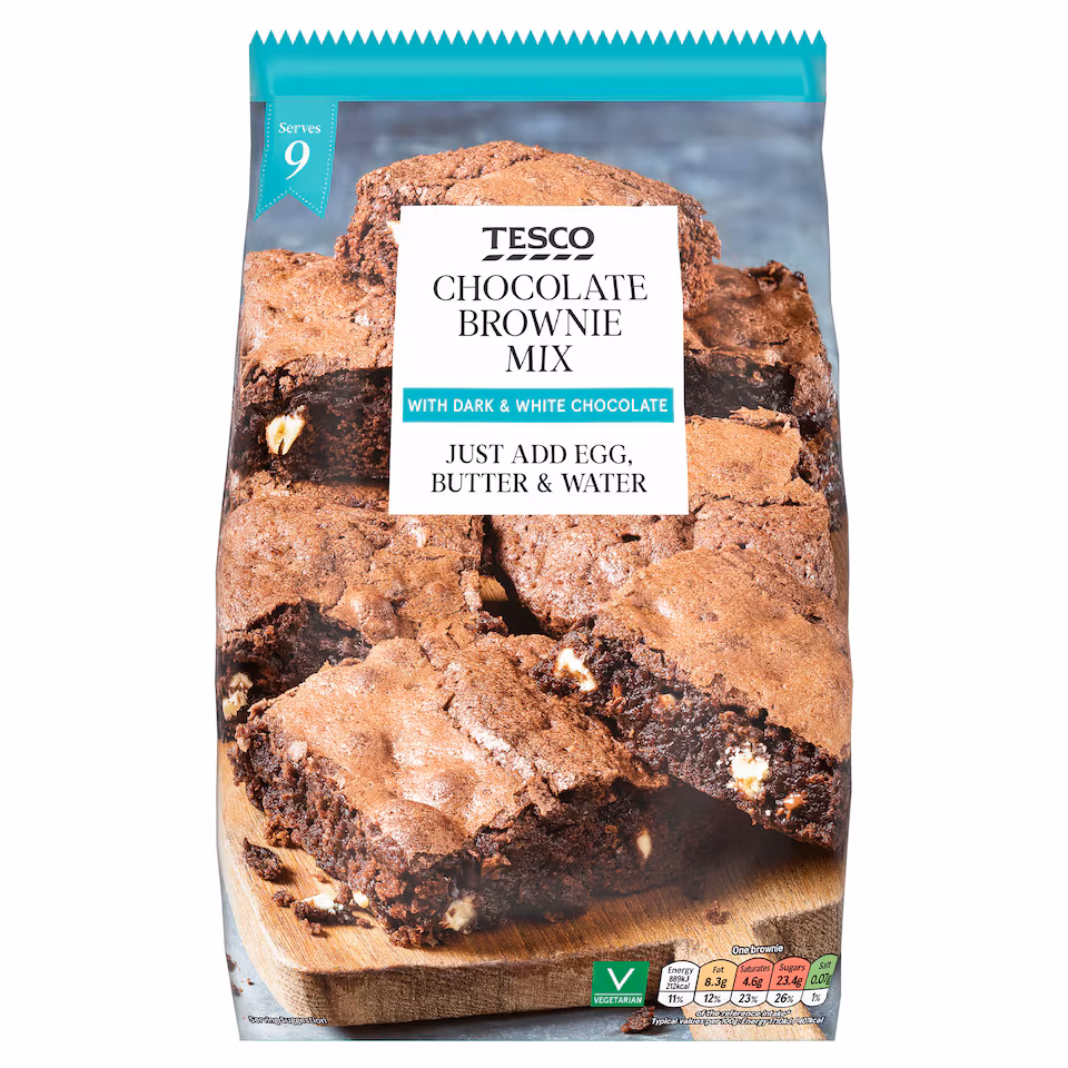 Tesco Chocolate Brownie Mix 375g