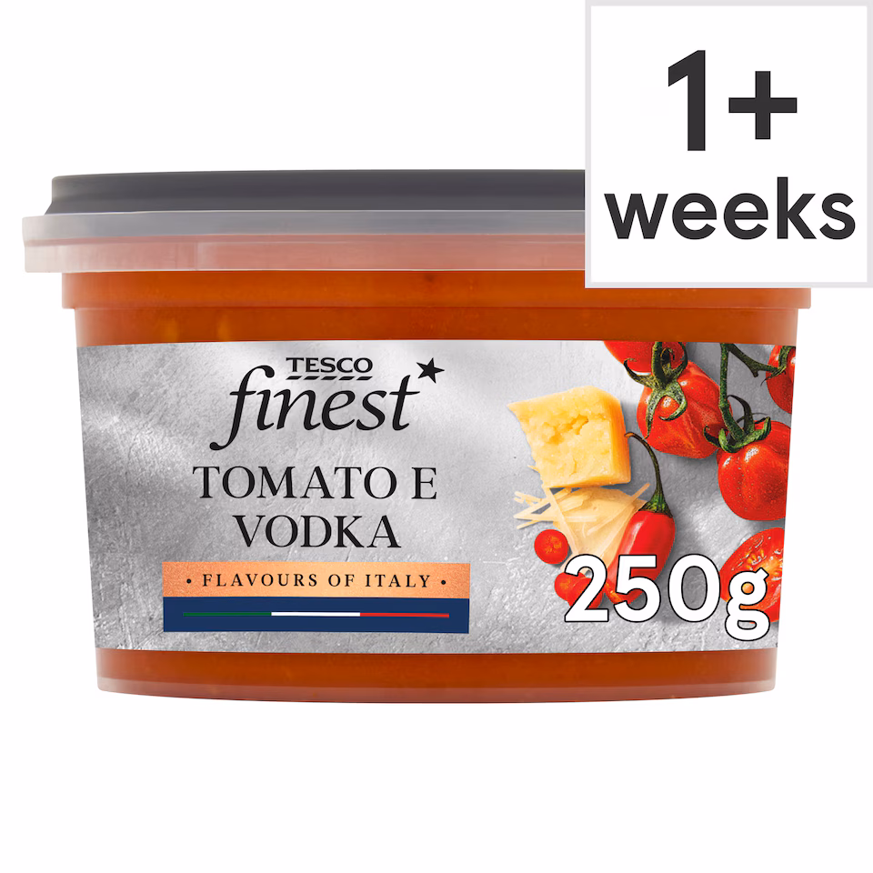 Tesco Finest Tomato & Vodka 250g