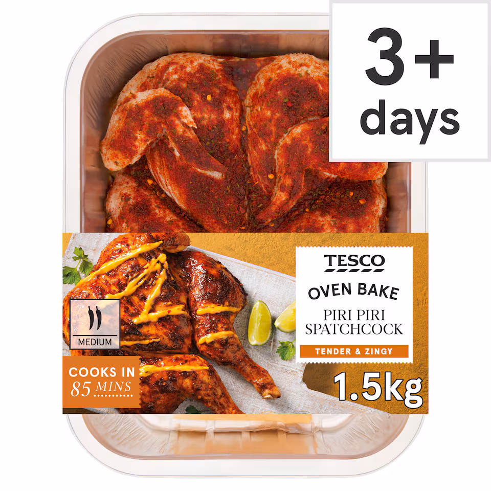 Tesco Peri Peri Spatchcock with Sauce 1.5kg