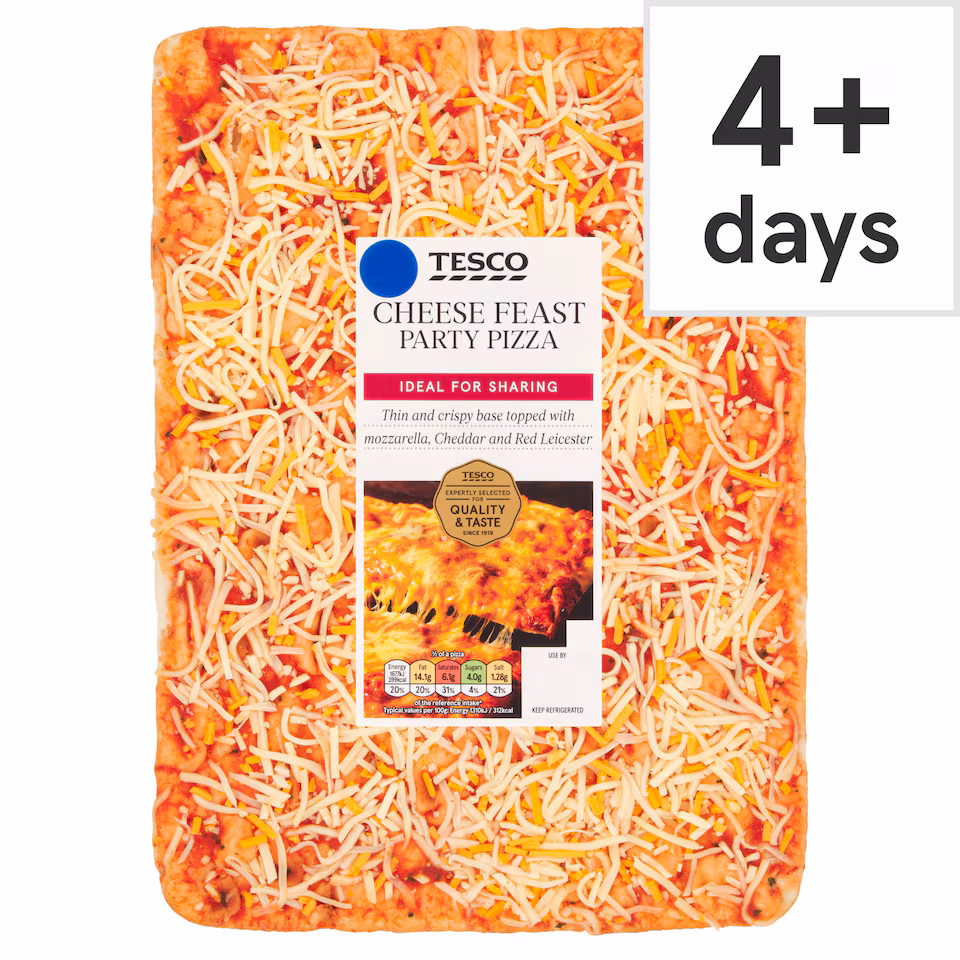 Tesco Cheese Feast Party Pizza 274g
