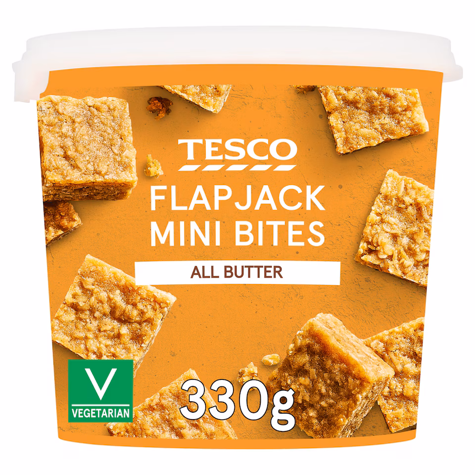Tesco Flapjack Mini Bites 335g