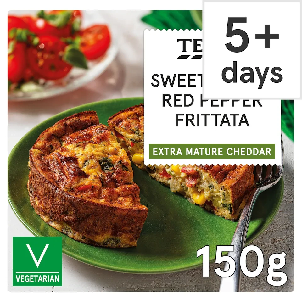 Tesco Sweetcorn & Red Pepper Frittata 150g