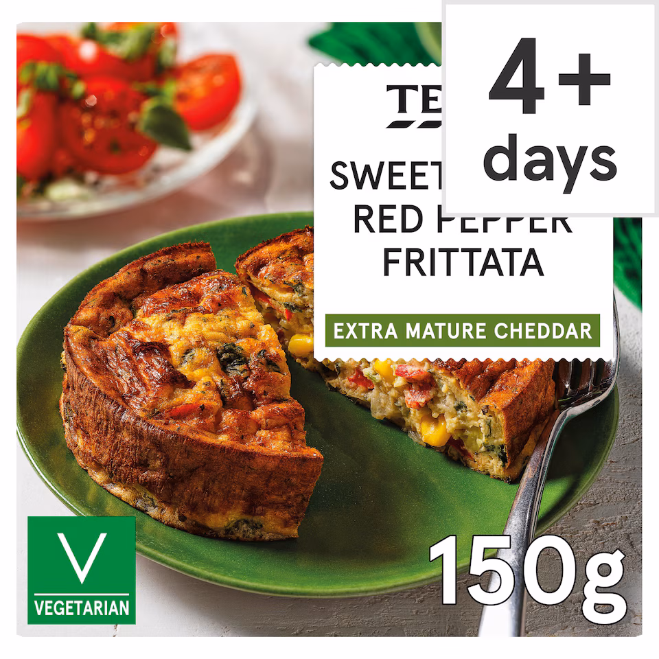 Tesco Sweetcorn & Red Pepper Frittata 150g