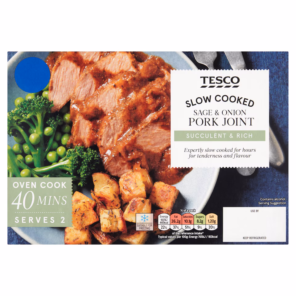 Tesco Slow Cooked Roast Pork Joint 480g