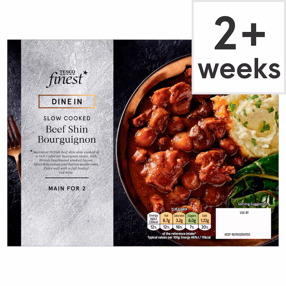 Tesco Finest Dine in Beef Shin Bourguignon 540g