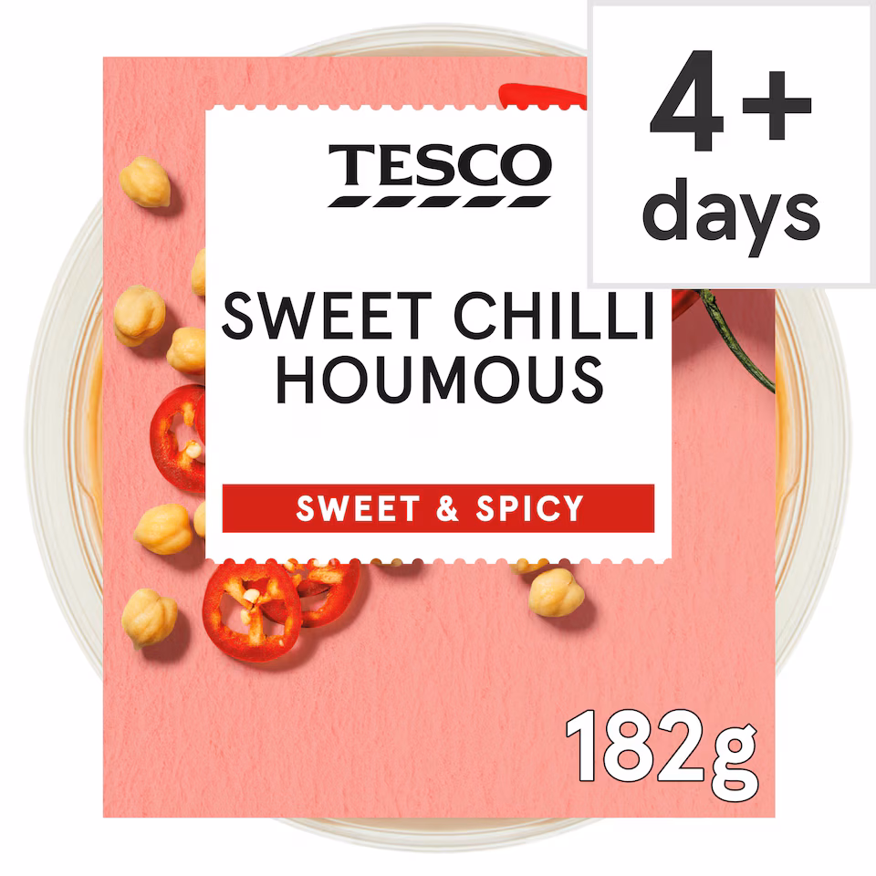 Tesco Sweet Chilli Houmous 182g