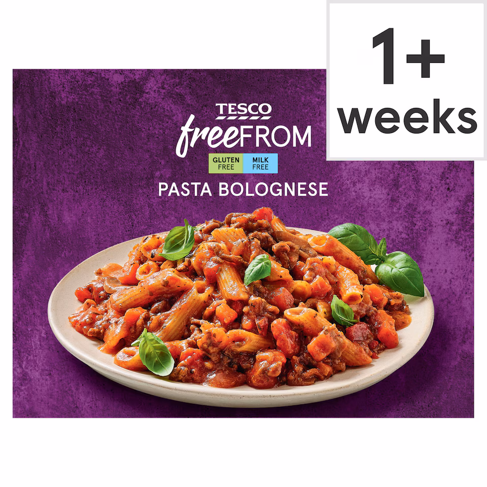 Tesco Free From Pasta Bolognese 400g
