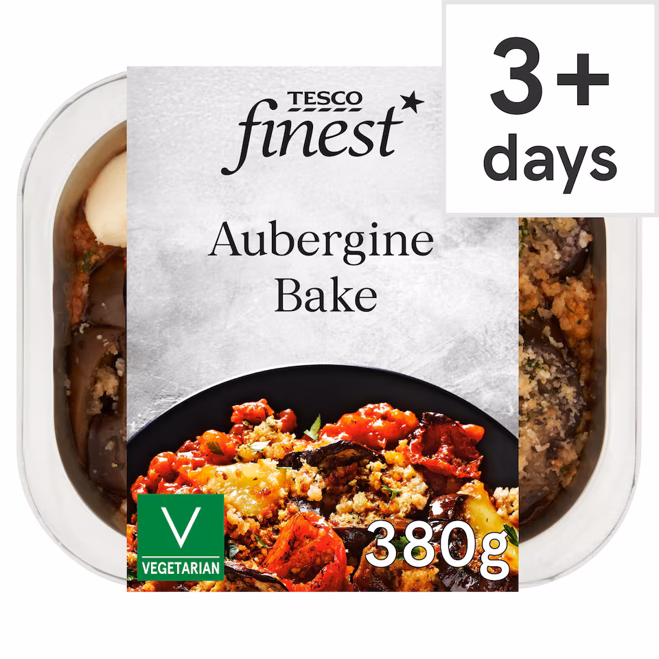 Tesco Finest Roasted Aubergine Bake 380g