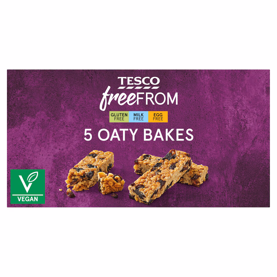 Tesco Free From 5 Oaty Bakes 150g