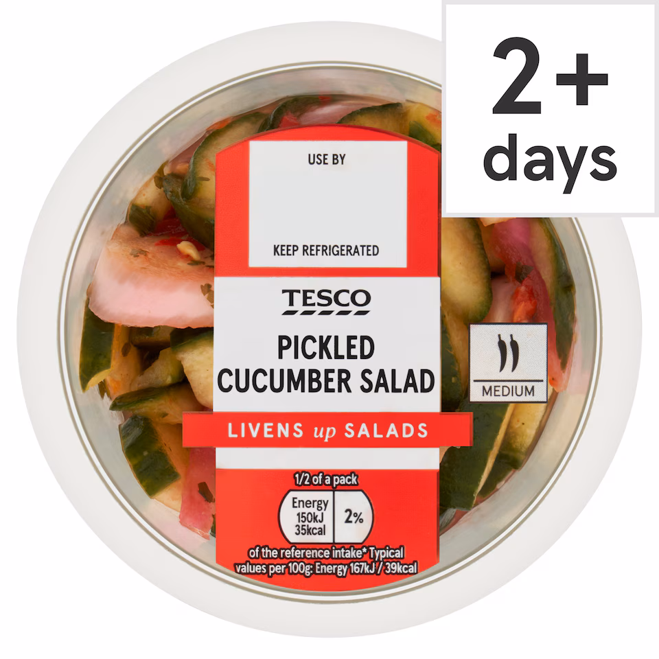 Tesco Pickled Cucumber Salad 180g