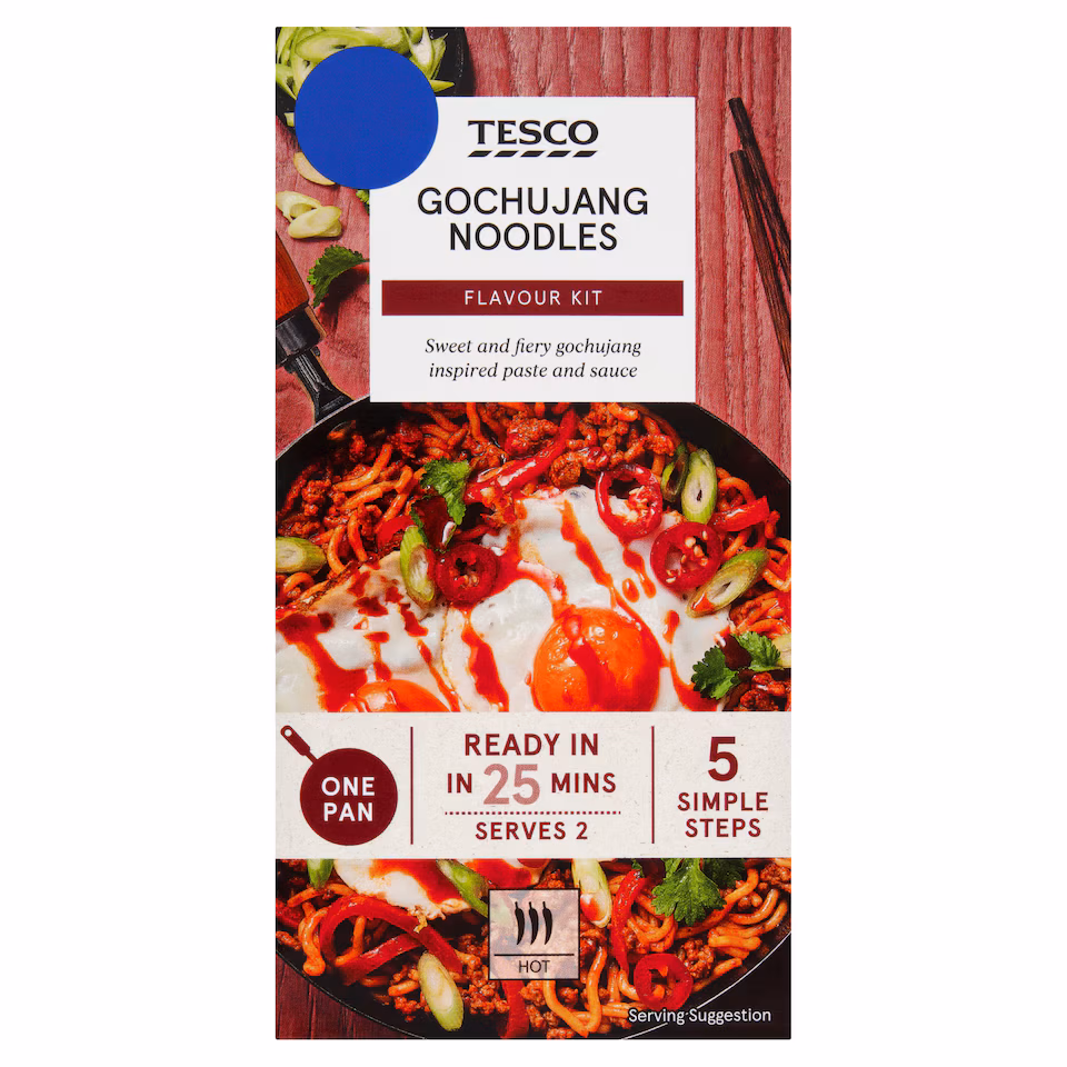 Tesco Gochujang Noodles Flavour Kit 40g